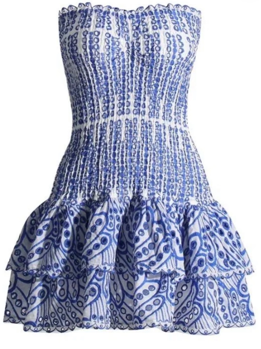 strapless dress